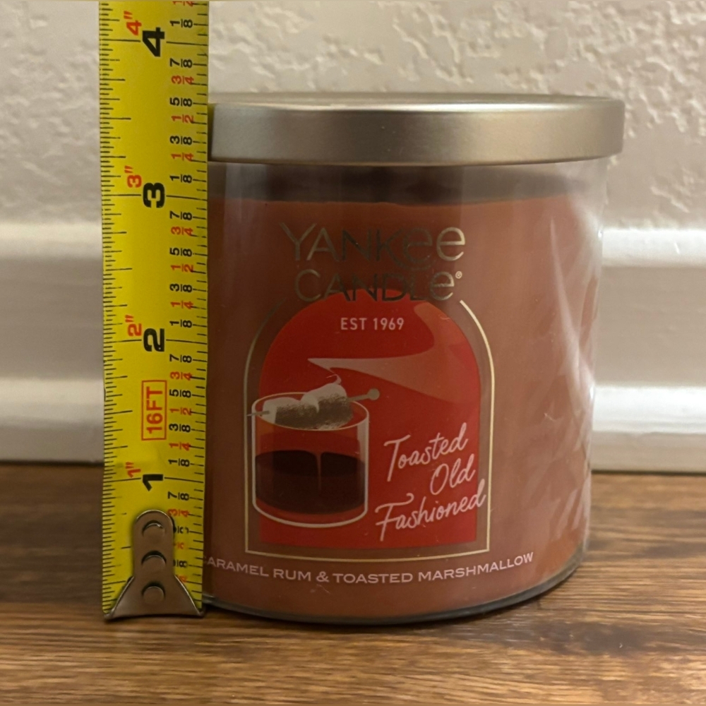 YANKEE CANDLE Toasted Old Fashioned (Medium 3 Wick Candle) NEW! - Picture 15 of 16